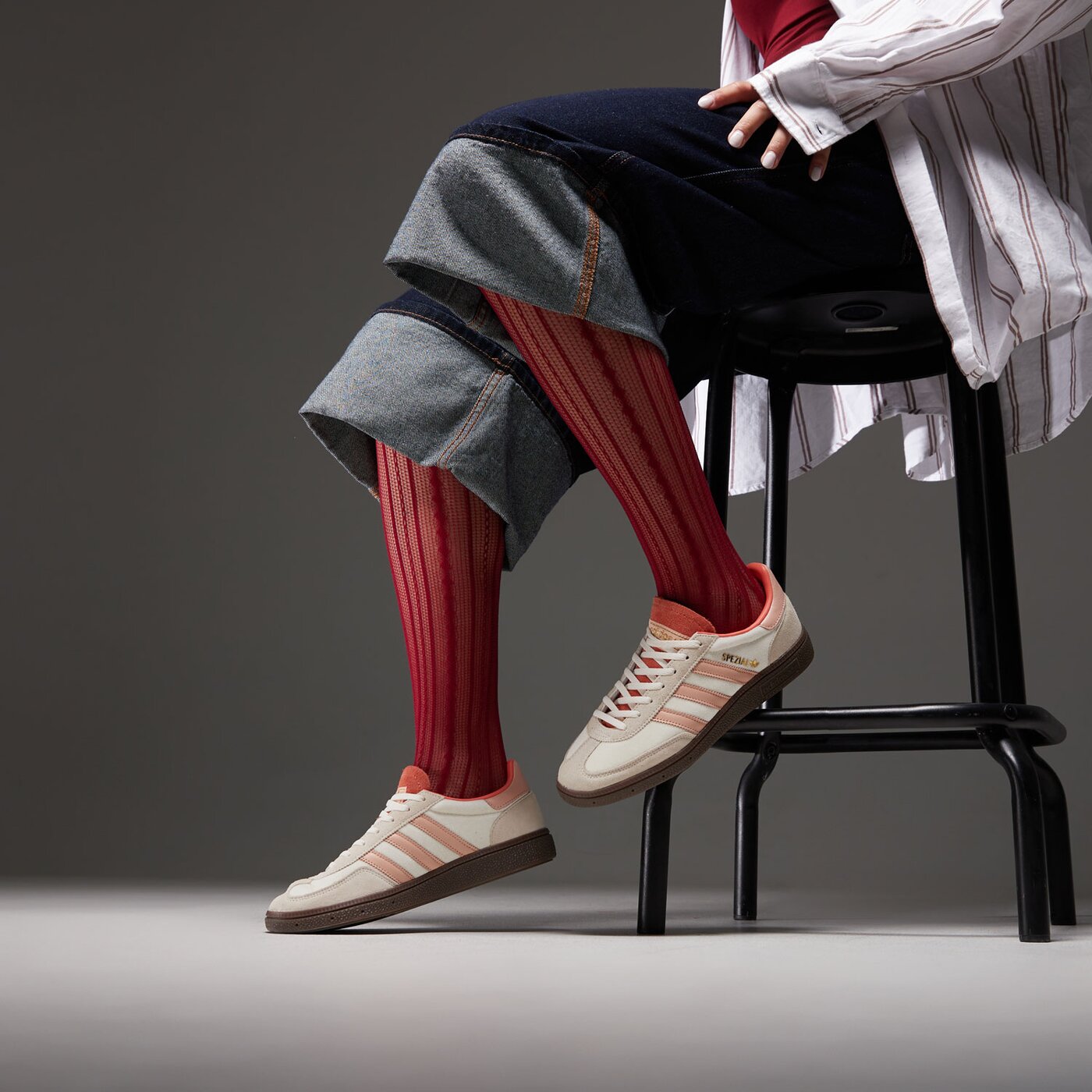 Дамски маратонки ADIDAS HANDBALL SPEZIAL W ji2649 цвят бежов