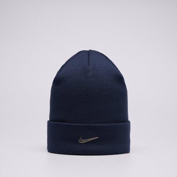 Дамска зимна шапка NIKE ШАПКА U NK PEAK BEANIE SC MTSWSH L fb6527-410 цвят тъмносин