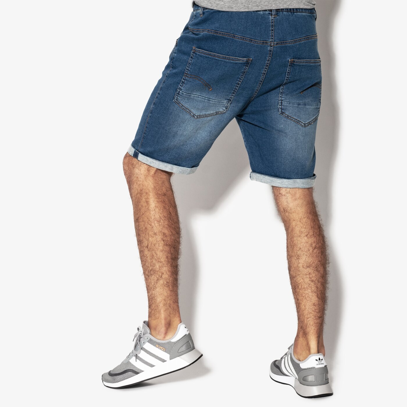 Мъжки къси панталони CONFRONT ШОРТИ FIR cf18szm20001 цвят син