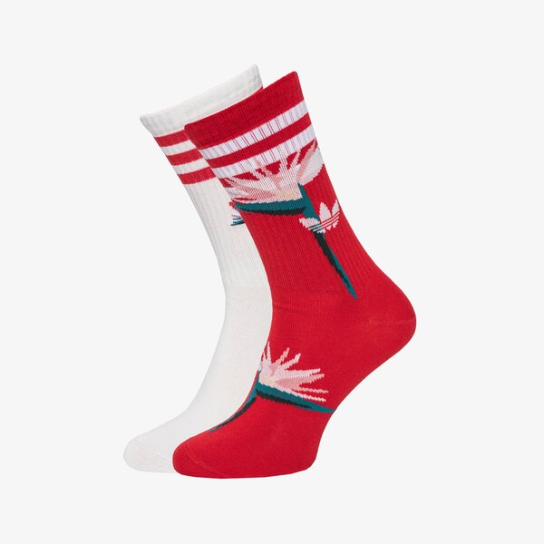 Дамски чорапи ADIDAS ЧОРАПИ CRW 2PP hk0354 цвят червен