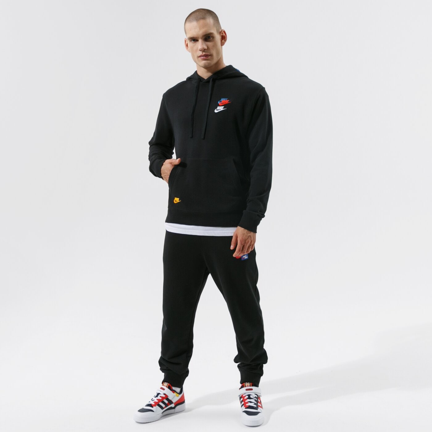 Мъжки суичър NIKE СУИТЧЪР С КАЧУЛКА M NSW SPE+ FT PO HOODIE M FTA dd4666-010 цвят черен