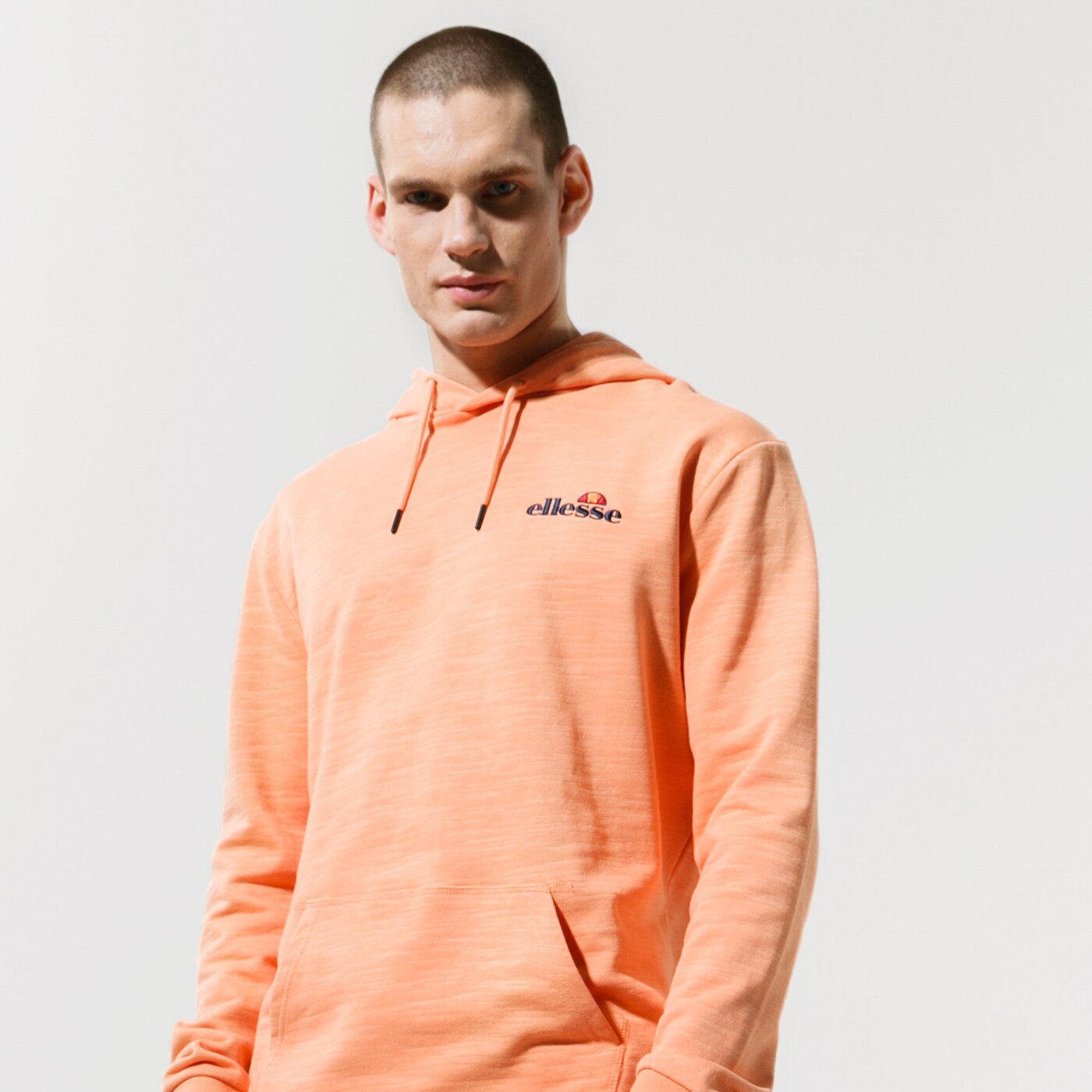 Мъжки суичър ELLESSE СУИТЧЪР С КАЧУЛКА PAC OH HOODY ORNG shj11944704 цвят оранжев