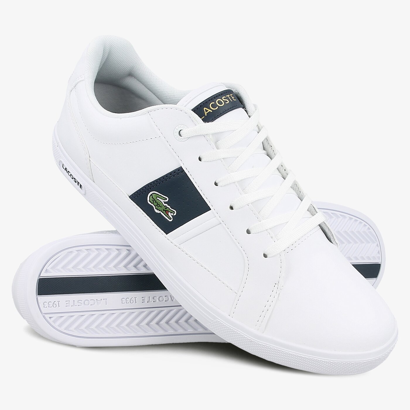 Мъжки маратонки LACOSTE EUROPA 118 1 QSP 735spm0050042 цвят бял