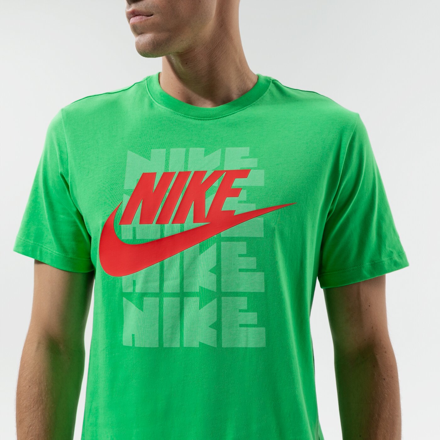 Мъжка тениска NIKE ТЕНИСКА M NSW TEE TREND GX dd3381-362 цвят зелен