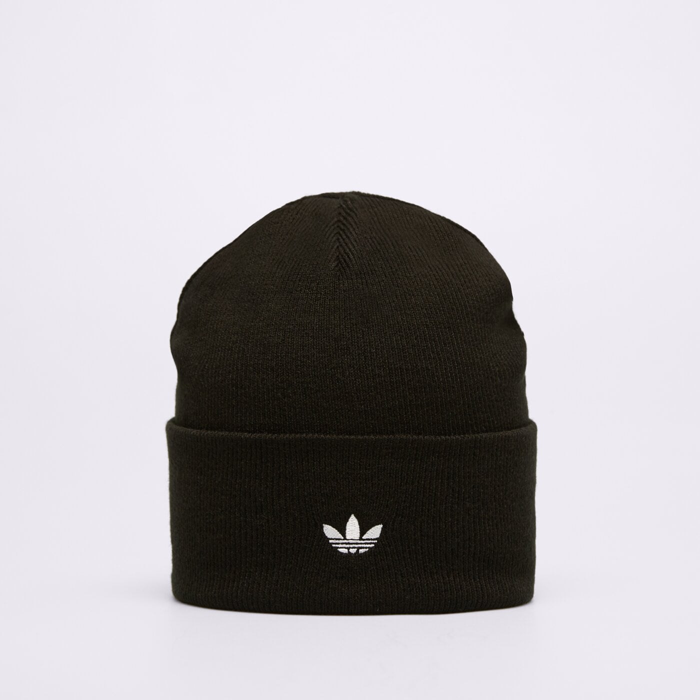 Дамска зимна шапка ADIDAS ШАПКА ADICOLOR CUFF B jw7998 цвят черен