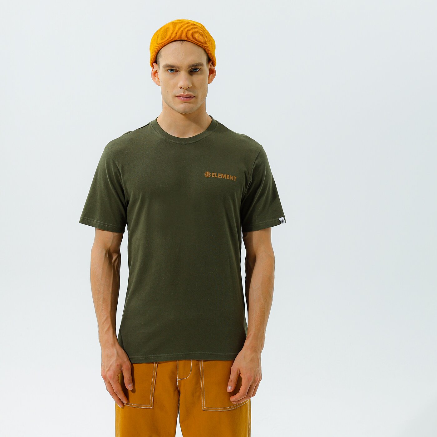 Мъжка тениска ELEMENT ТЕНИСКА BLAZIN CHEST SS z1ssi6531 цвят каки