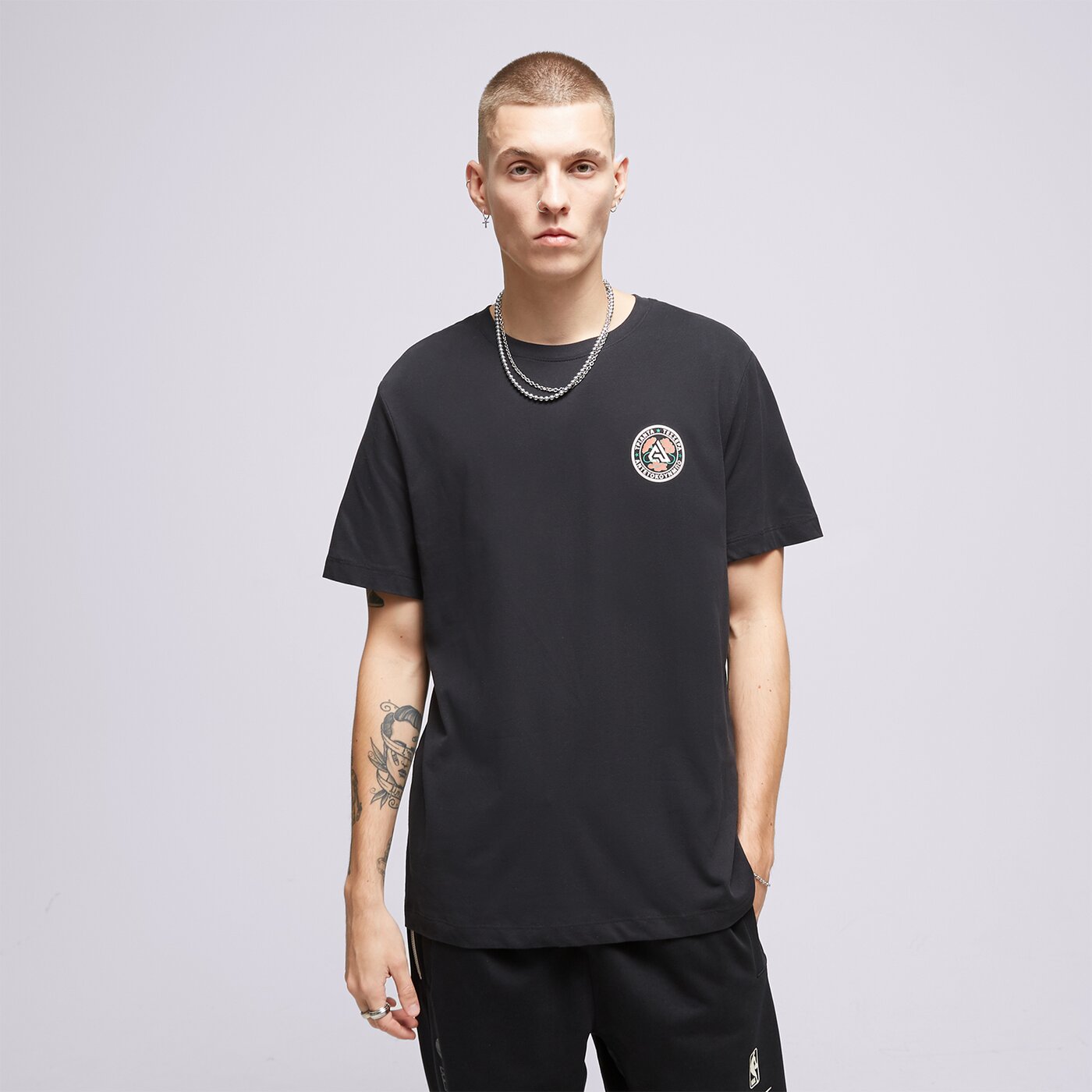 Мъжка тениска NIKE ТЕНИСКА GA M NK DF TEE FA23 NBA fj2316-010 цвят черен