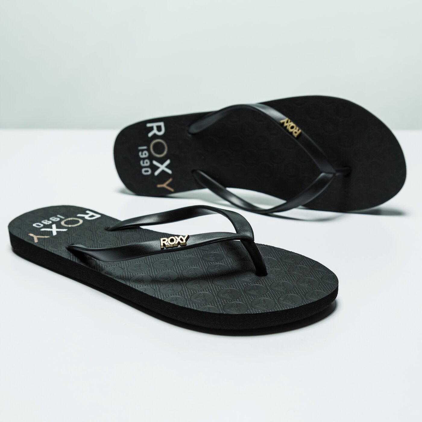 Дамски джапанки ROXY VIVA STAMP II J SNDL BK5 arjl100683bk5 цвят черен