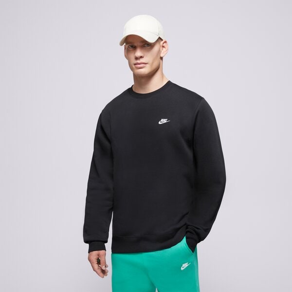 Мъжки суичър NIKE СУИТЧЪР M NK CLUB BB CREW fn3886-010 цвят черен