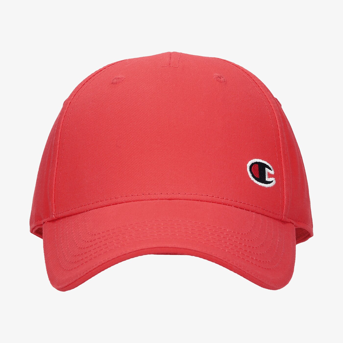 Дамска шапка с козирка CHAMPION ШАПКА SMALL LOGO CAP 805456rs041 цвят червен
