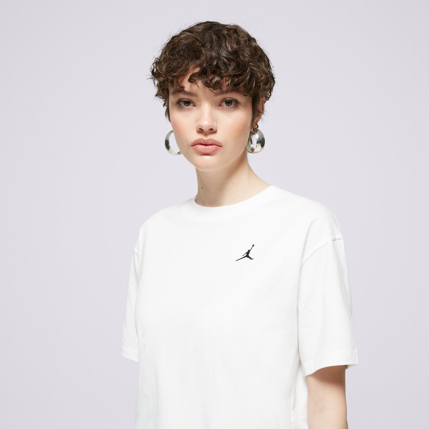 Дамска тениска JORDAN ТЕНИСКА W J ESSEN GF TEE CORE 23 fn4500-101 цвят бял