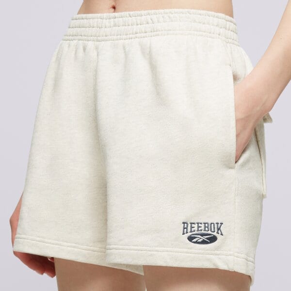 Дамски къси панталони REEBOK ШОРТИ CL AE SM LOGO SHORT 100076253 цвят бял