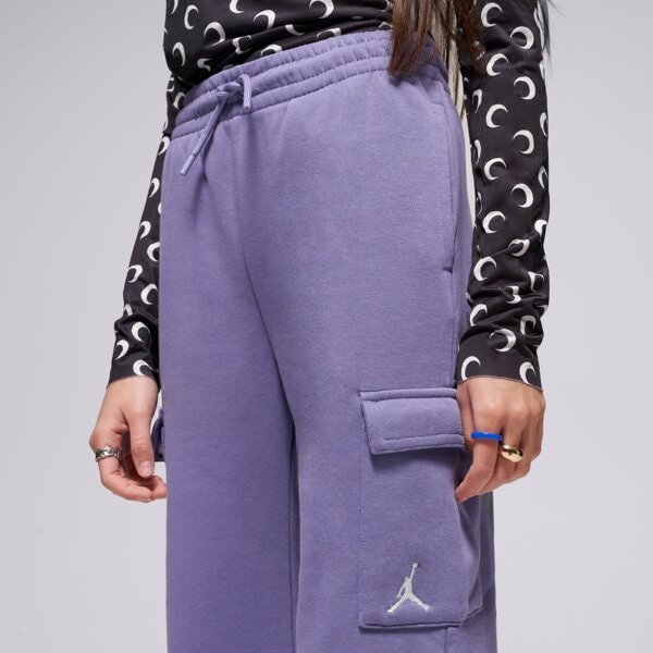 Детски панталони JORDAN ПАНТАЛОНИ JDG WJ BRKN FLC CARGO PANT BOY 45f142-pap цвят виолетов