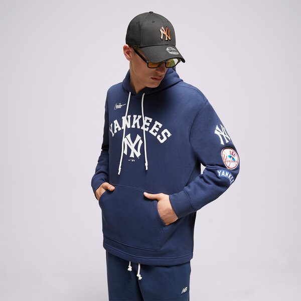 Мъжки суичър NIKE СУИТЧЪР С КАЧУЛКА NEW YORK YANKEES MLB nkmz-44b-n27-0qe цвят тъмносин