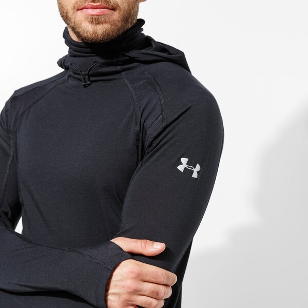 Мъжки суичър UNDER ARMOUR СУИТЧЪР UA SWYFT FACE HOODY 1323056-001 цвят черен