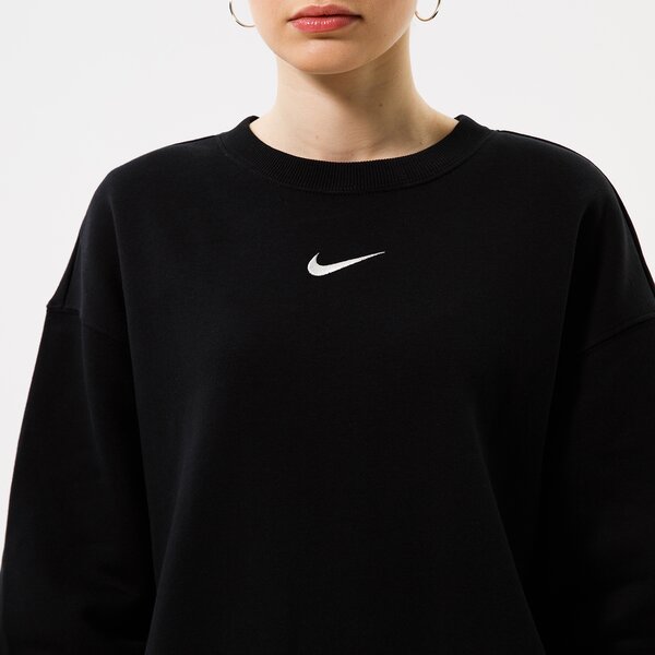 Дамски суичър NIKE СУИТЧЪР W NSW PHNX FLC OS CREW dq5733-010 цвят черен