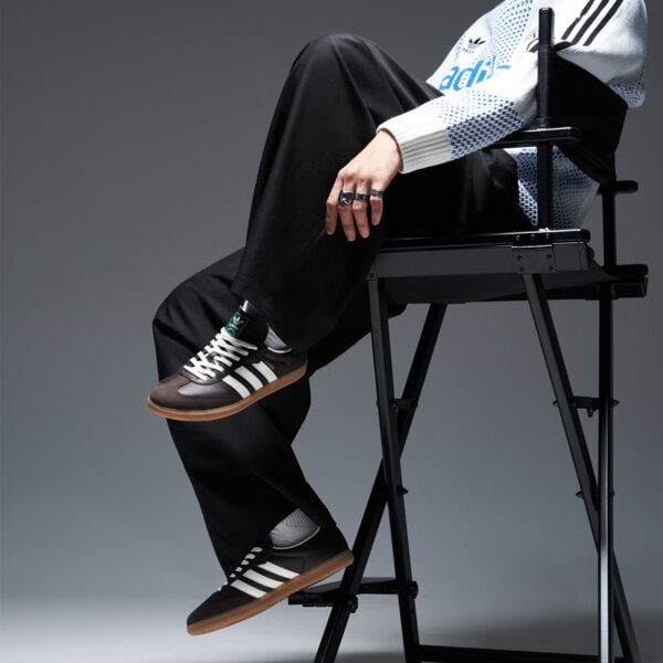 Мъжки маратонки ADIDAS SAMBA  jr0891 цвят кафяв