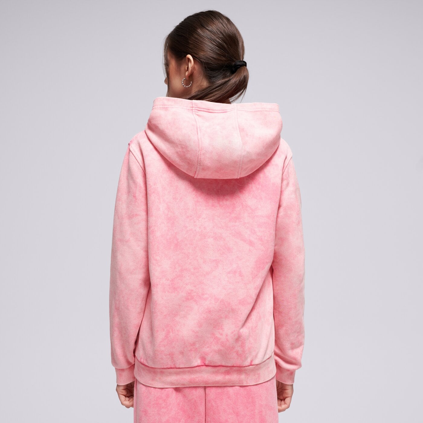 Детски суичър NIKE СУИТЧЪР С КАЧУЛКА K NSW WASH PO HOODIE FT GIRL ih2375-684 цвят розов