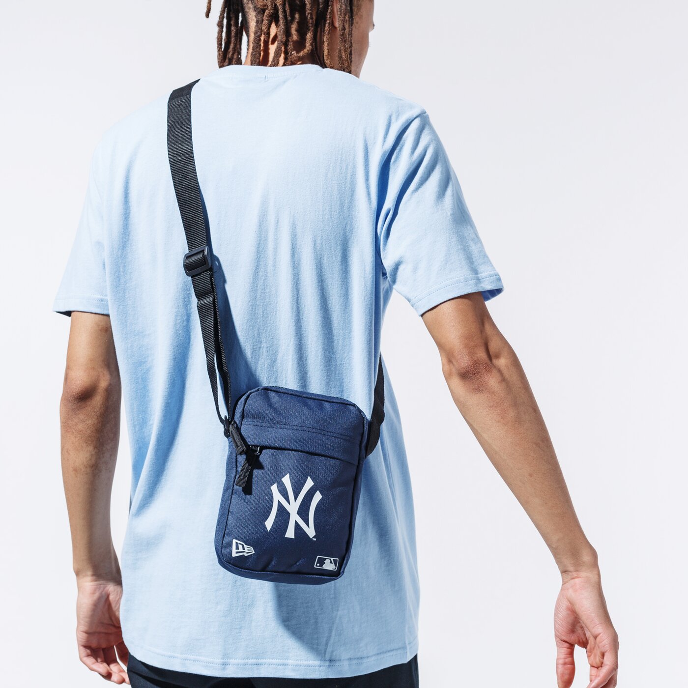 Дамски сак NEW ERA ЧАНТА MLB SIDE BAG NEW YORK YANKEES NEW YORK YANKEES 12380997 цвят тъмносин