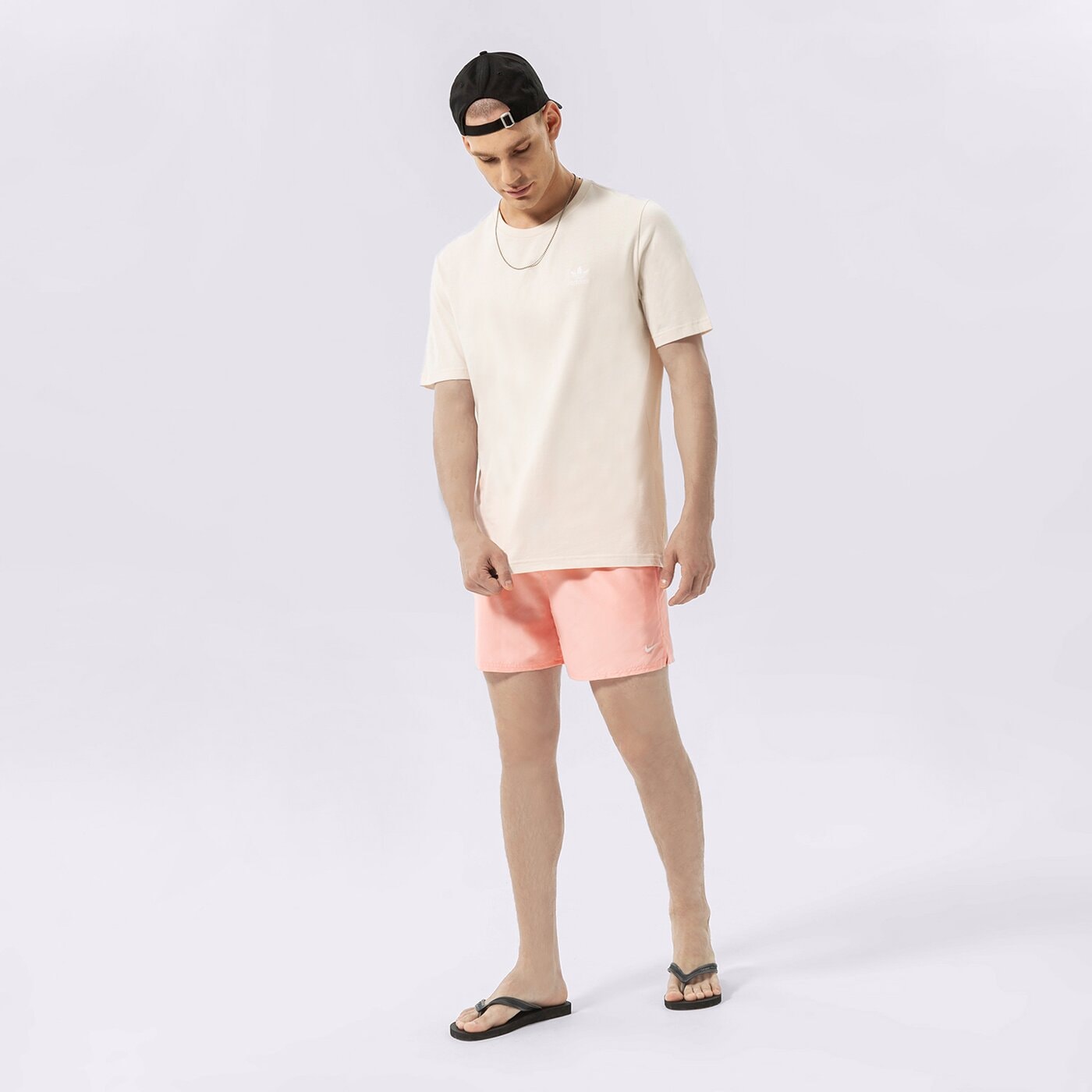 Мъжки къси панталони NIKESWIM ШОРТИ ESSENTIAL 5" nessa560-626 цвят розов