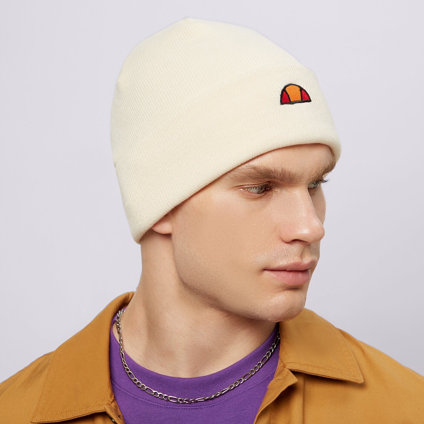 Дамска зимна шапка ELLESSE ШАПКА THAR BEANIE OFF WHT sata2365904 цвят бежов