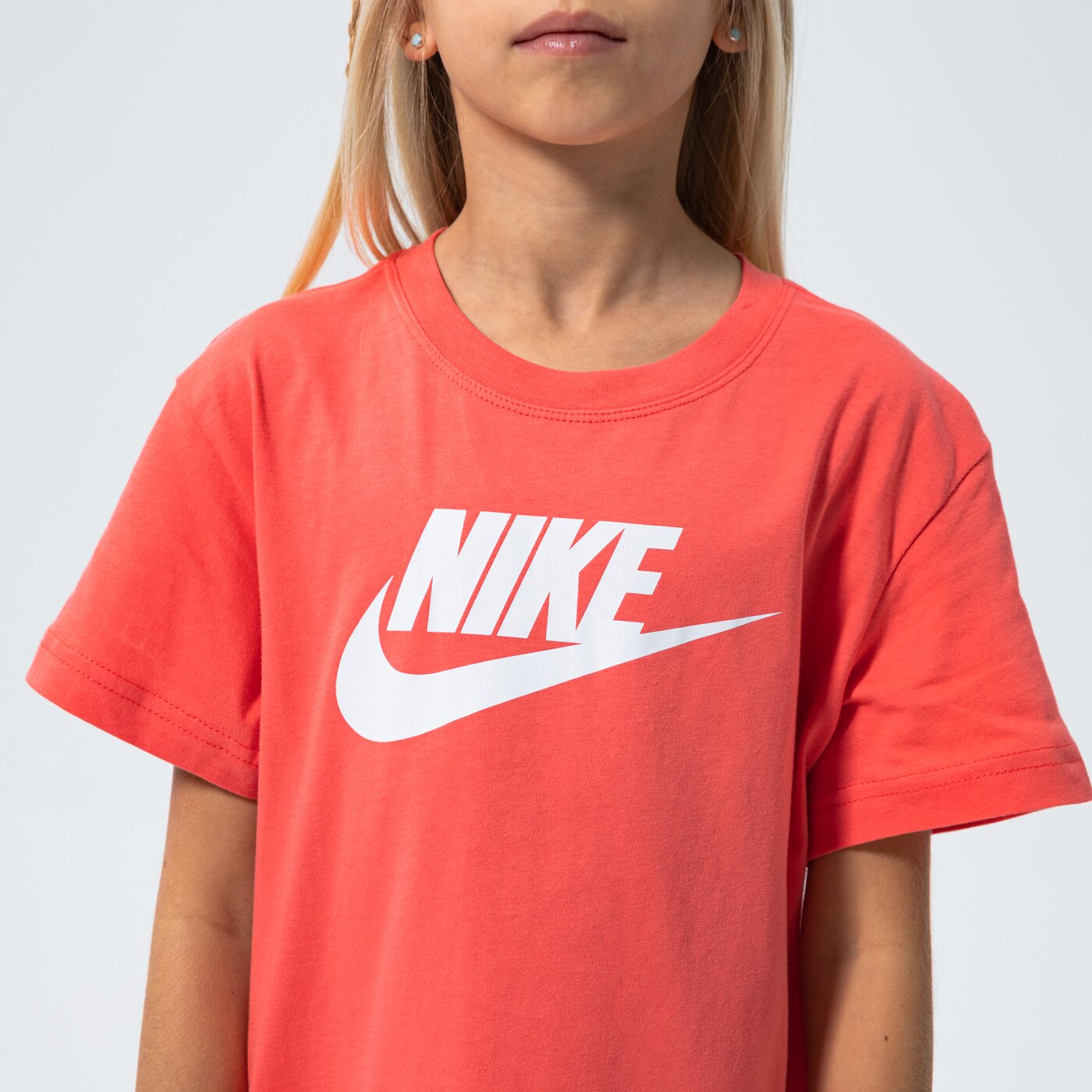 Детска тениска NIKE ТЕНИСКА SPORTSWEAR GIRL ar5088-814 цвят розов