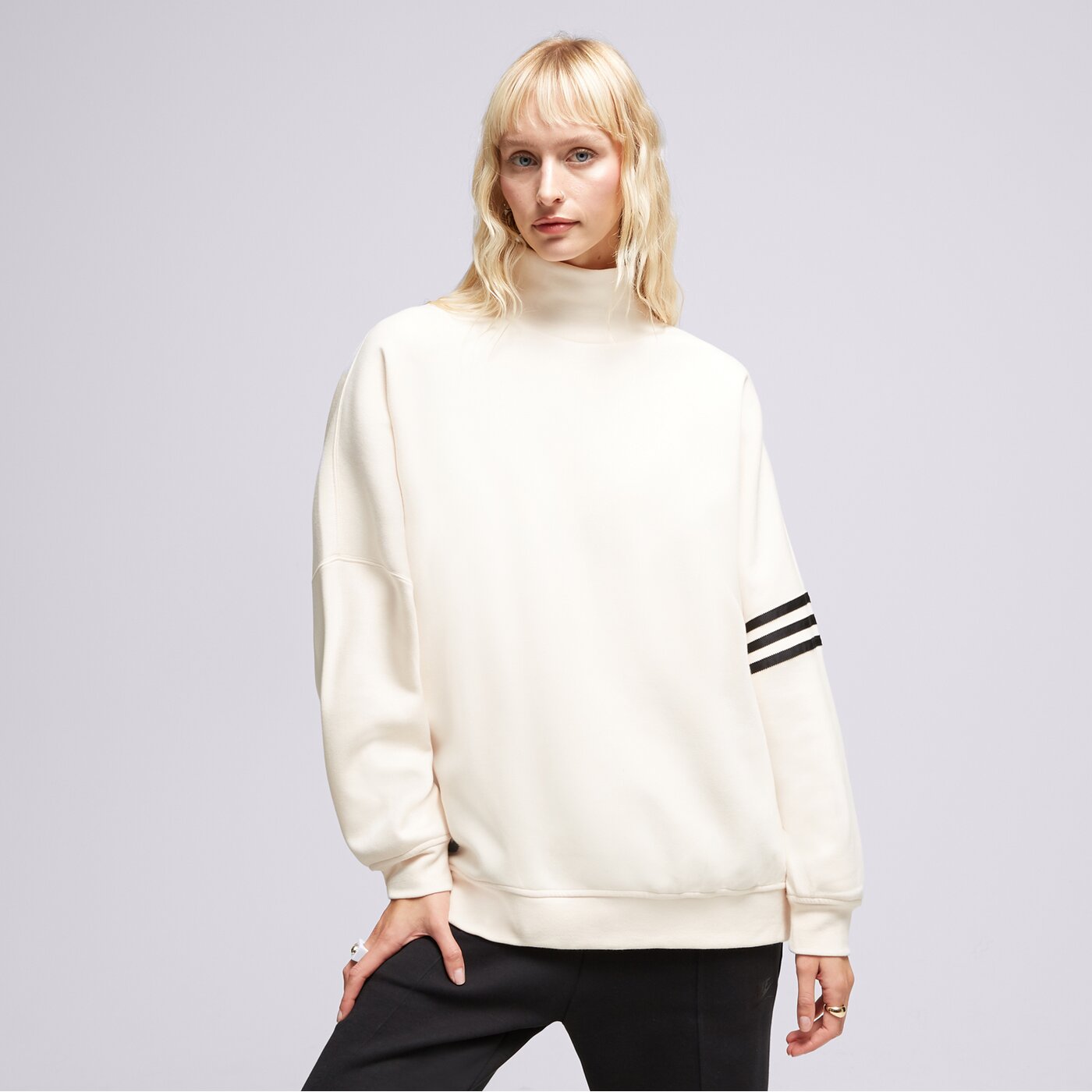 Дамски суичър ADIDAS СУИТЧЪР SWEATER ii8066 цвят бял