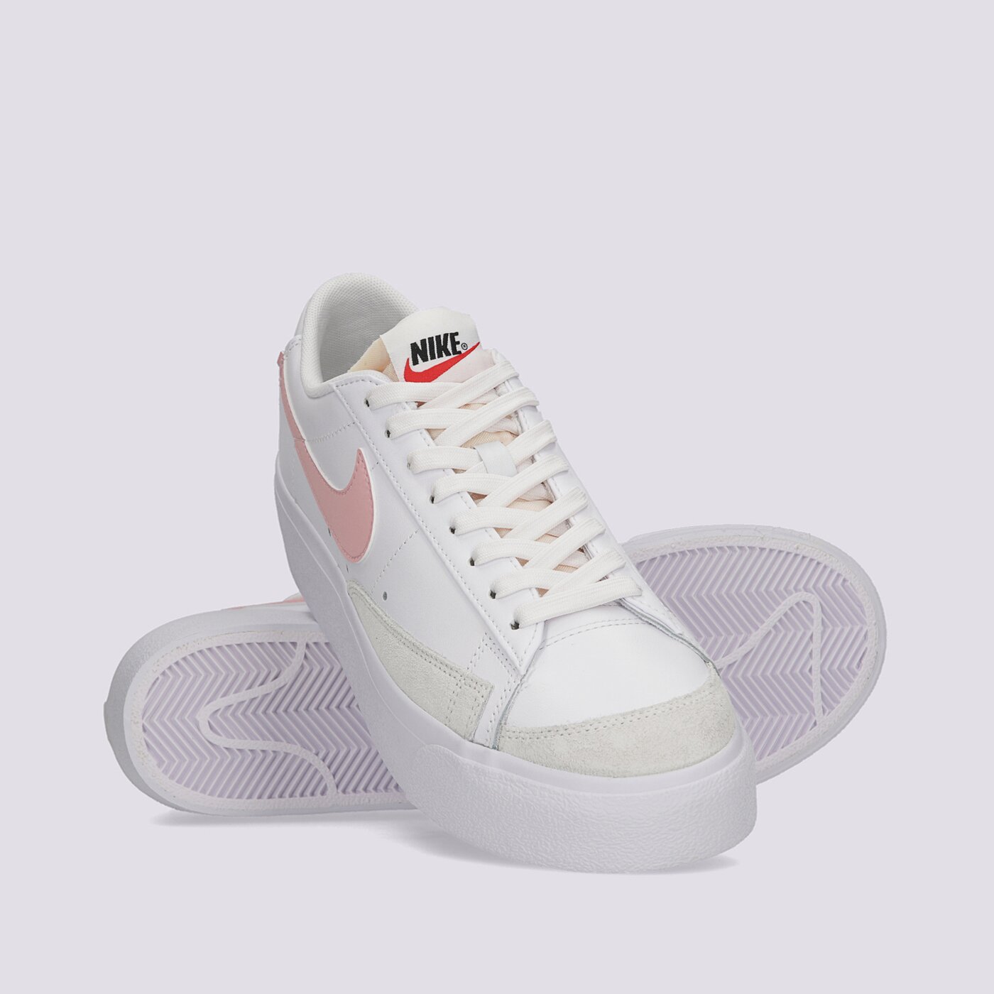Дамски маратонки NIKE BLAZER LOW PLATFORM  dj0292-103 цвят бял