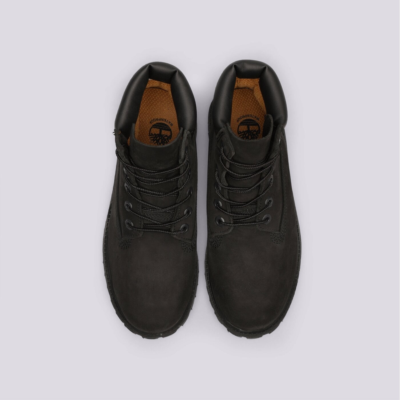 Детски боти TIMBERLAND 6 IN PREMIUM WP BOOT tb1129070011 цвят черен