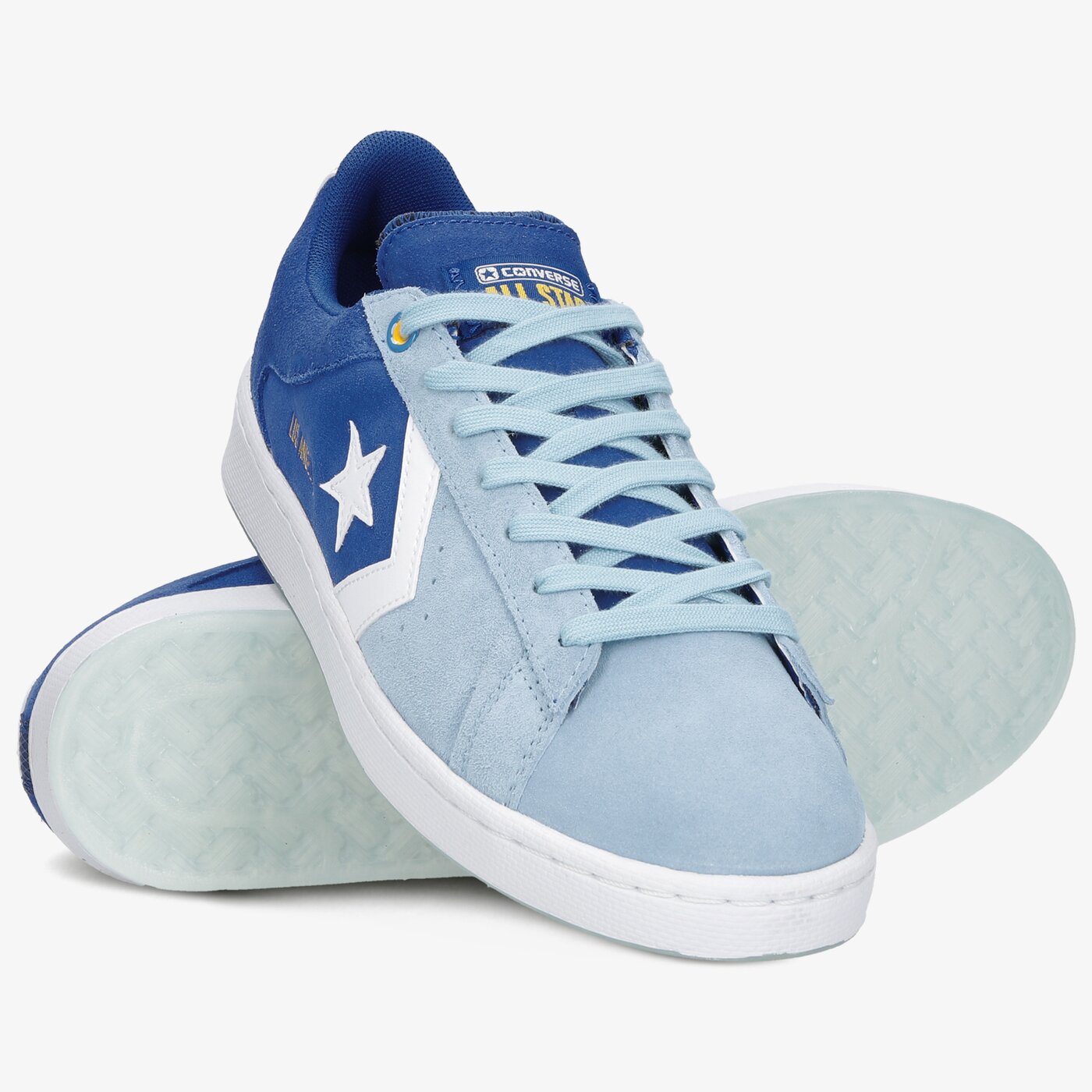 Мъжки маратонки CONVERSE PRO LEATHER GOLD STANDARD - RUBBER RAND 170239c цвят тъмносин