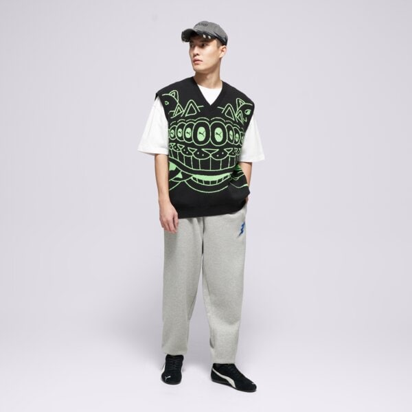 Мъжки панталони PROSTO ПАНТАЛОНИ SWEATPANTS GHOTIC P GRAY kl252mpan4091 цвят сив