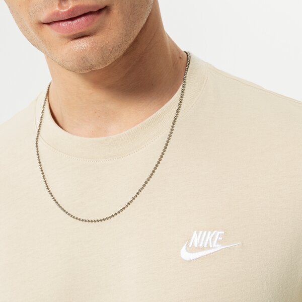 Мъжка тениска NIKE ТЕНИСКА SPORTSWEAR CLUB ar4997-206 цвят бежов