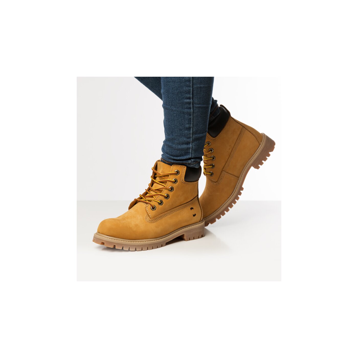 Дамски боти CONFRONT CLASSIC BOOT cfwb215001 цвят жълт