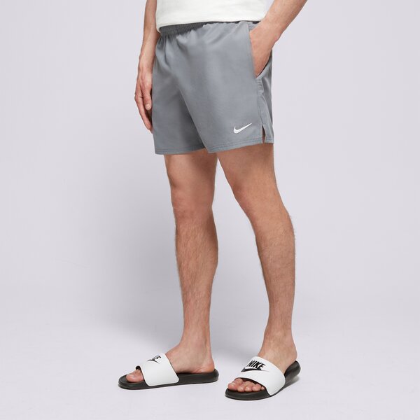 Мъжки къси панталони NIKE SWIM ШОРТИ NIKE ESSENTIAL 5" SHORTS nessf560-051 цвят сив