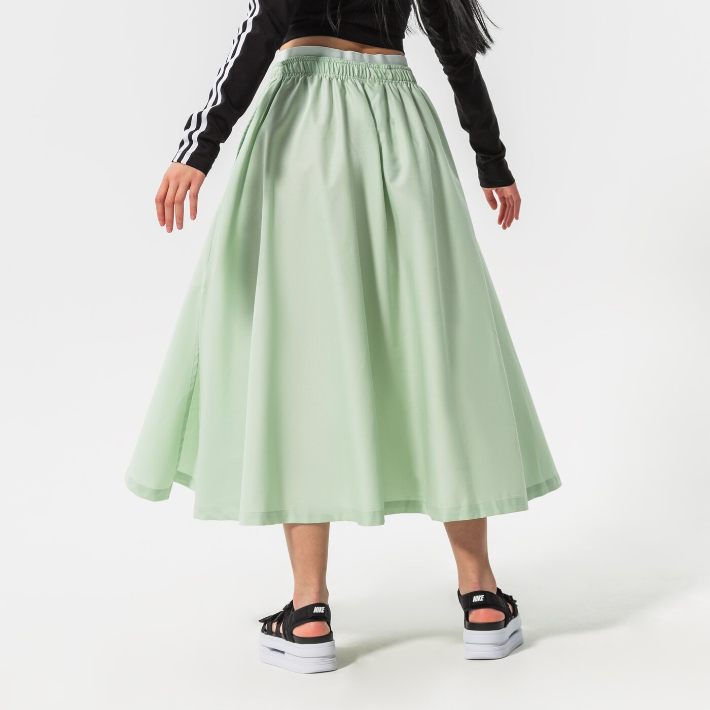 Дамски REEBOK ПОЛА CL WOMENS LONG SKIRT h49287 цвят зелен