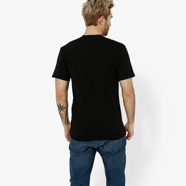 Мъжка тениска VANS ТЕНИСКА MN LEFT CHEST LOGO TEE BLACK vn0a3czey281 цвят черен