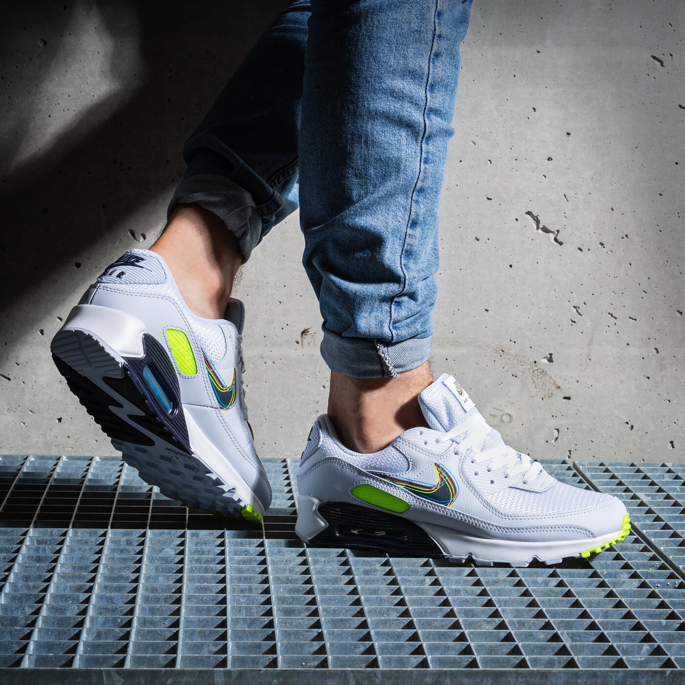 Мъжки маратонки NIKE AIR MAX 90  dv6819-100 цвят сив