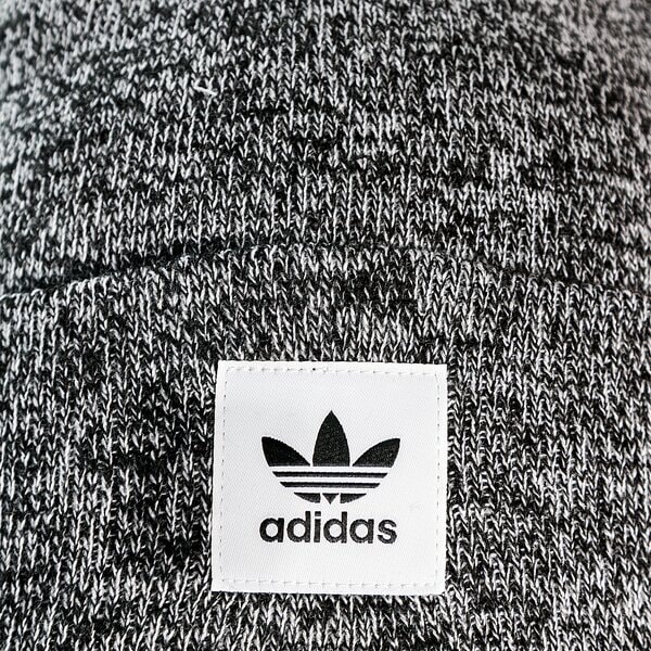 Дамска зимна шапка ADIDAS ЗИМНА ШАПКА MELANGE BOBBLE ed8031 цвят черен