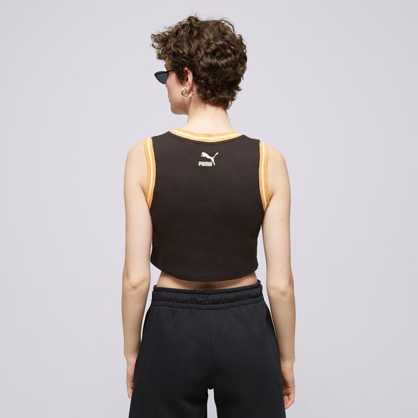 Дамска тениска PUMA ТЕНИСКА GRAPHIC CROPPED 62502401 цвят черен