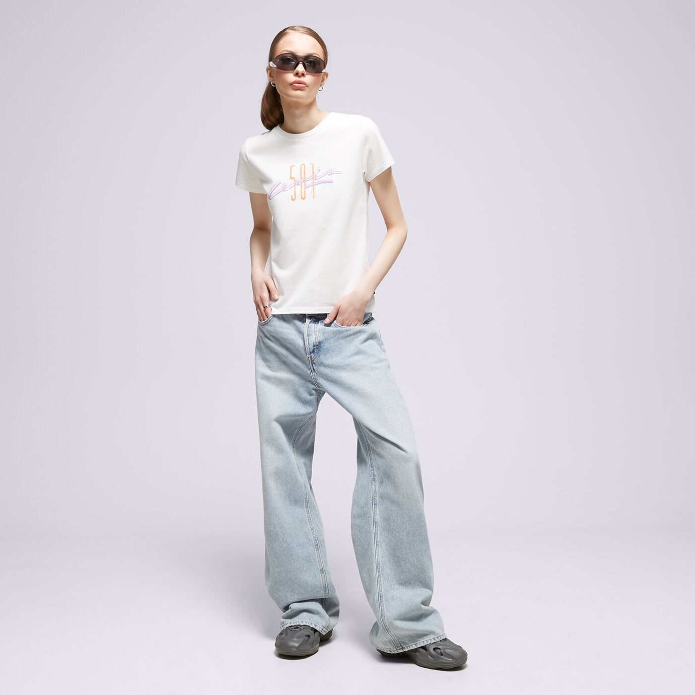 Дамска тениска LEVI'S ТЕНИСКА GRAPHIC AUTHENTIC 501 ANNIVERSARY a6126-0019 цвят многоцветен