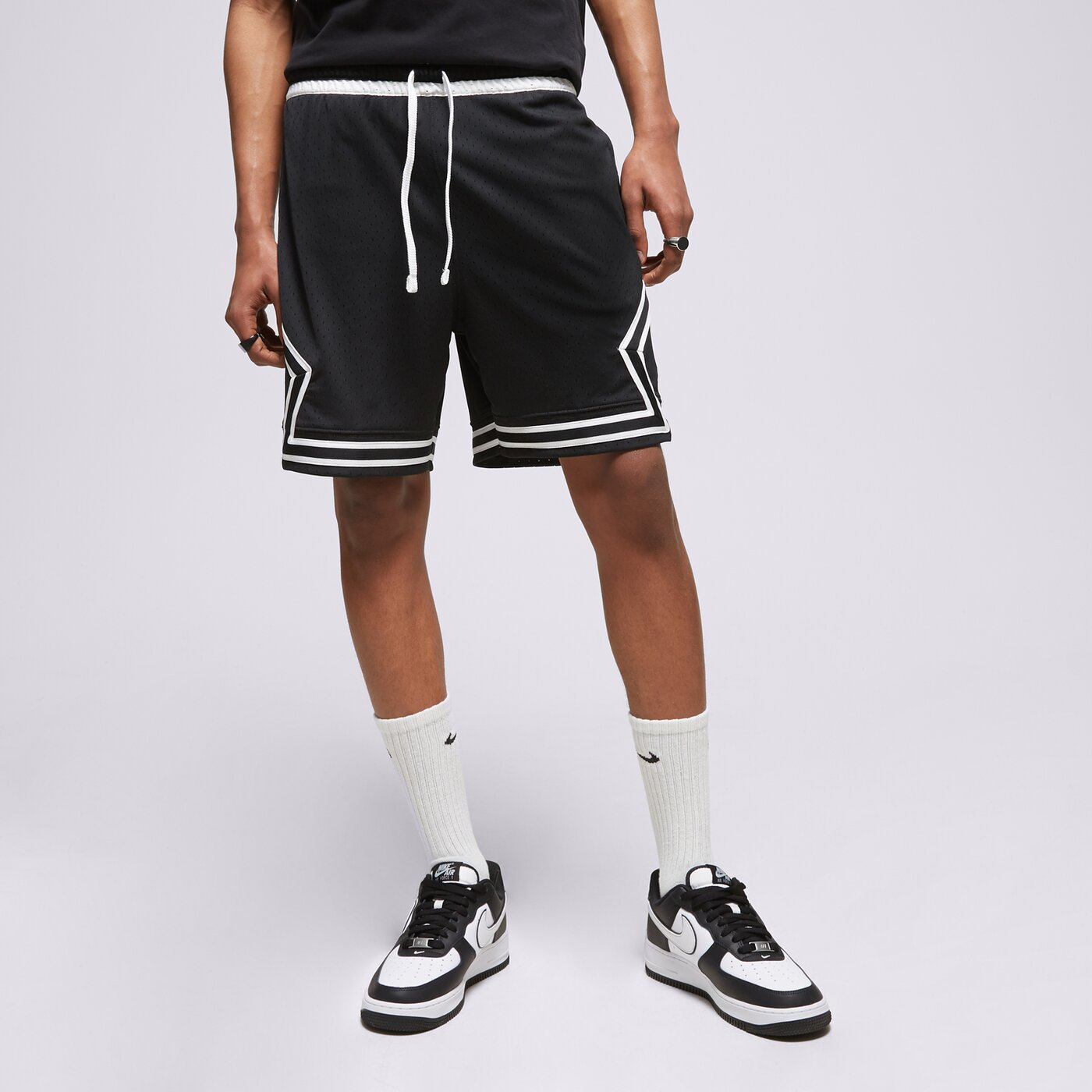 Мъжки къси панталони JORDAN ШОРТИ M J DF SPRT DMND SHORT dx1487-010 цвят черен