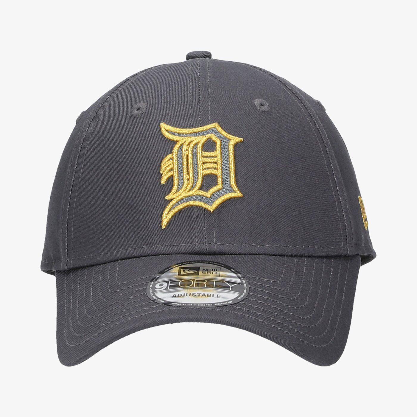 Дамска шапка с козирка NEW ERA ШАПКА NE METALLIC LOGO 9FORTY DETTIG GRA 60112674 цвят тъмносин