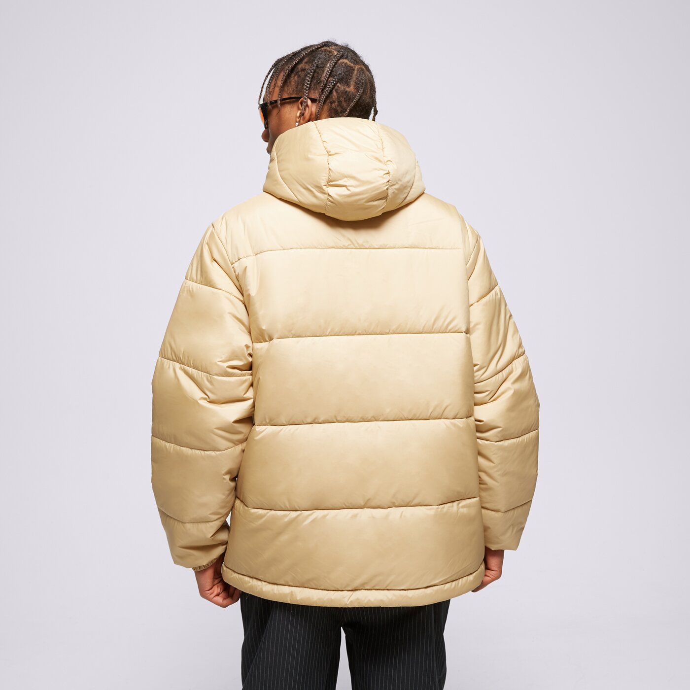 Мъжко зимно яке ADIDAS ЯКЕ ЗИМНО PAD HOODED PUFF h13556 цвят каки