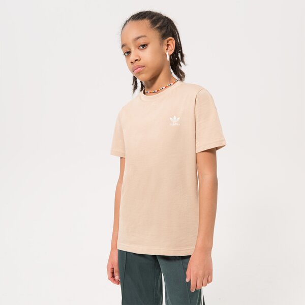 Детска тениска ADIDAS ТЕНИСКА GIRL hk2875 цвят бежов