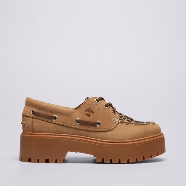 Дамски кежуал TIMBERLAND STONE STREET BOAT SHOE tb0a2gvfen31 цвят бежов