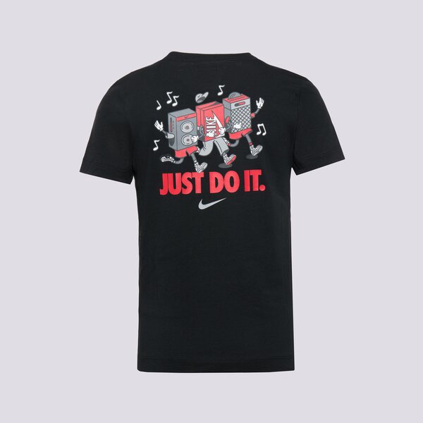 Детска тениска NIKE ТЕНИСКА K NSW TEE BOXY 1 JDI MUSIC BOY hm5660-010 цвят черен