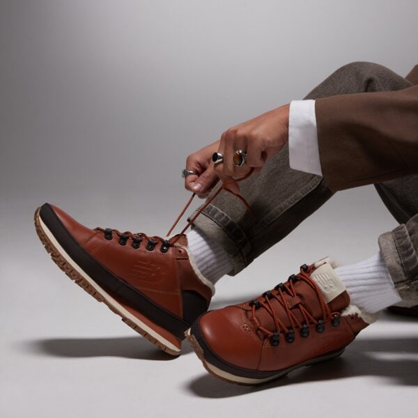 Мъжки зимни обувки NEW BALANCE H754LFT h754lft цвят кафяв
