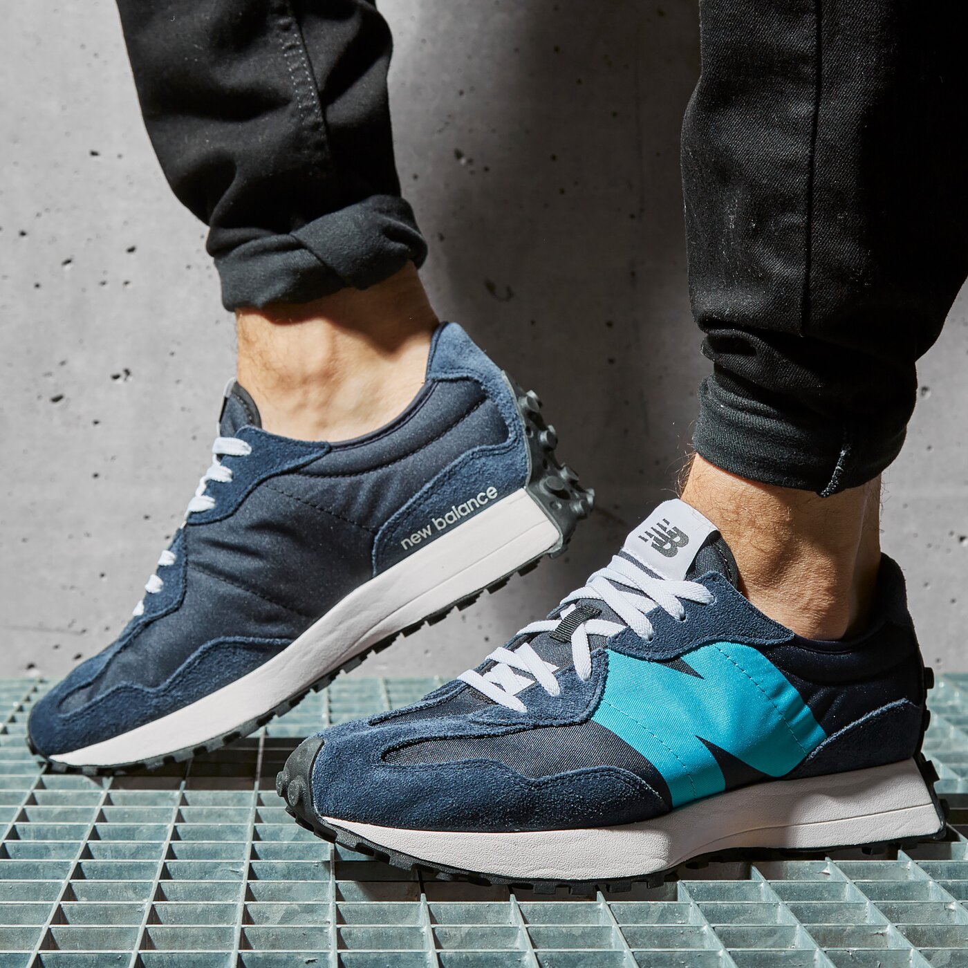 Мъжки маратонки NEW BALANCE 327  ms327fd цвят черен