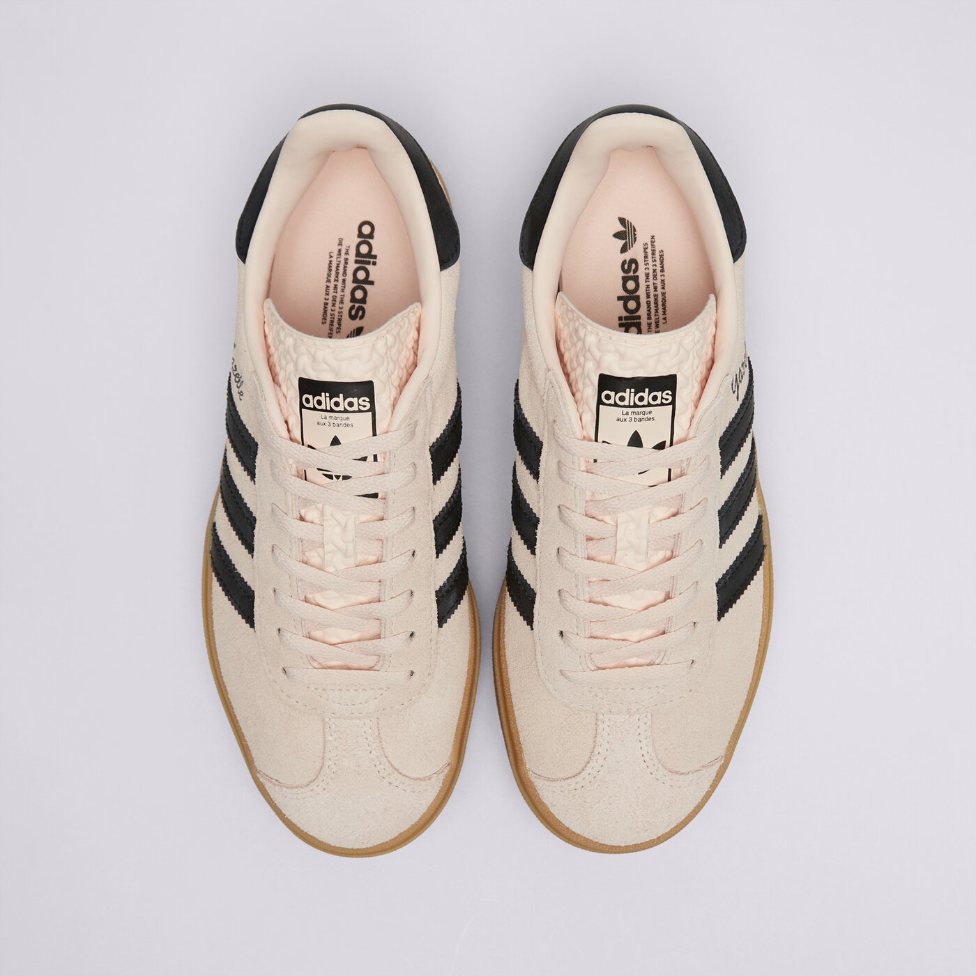 Дамски маратонки ADIDAS GAZELLE BOLD W ie0429 цвят пастелнорозов