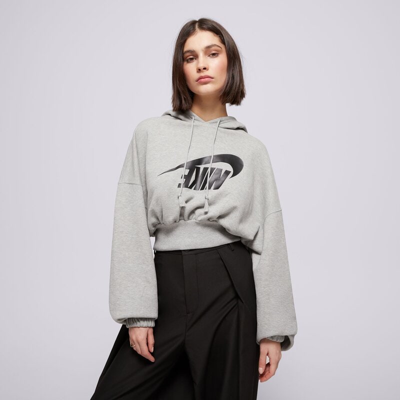 NIKE СУИТЧЪР С КАЧУЛКА W NSW OS FLC CROP DANCE